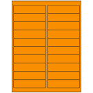 4" x 1"  Sheet Label