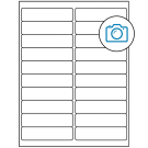 4" x 1"  Sheet Label