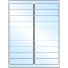 4" x 1"  Sheet Label