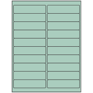 4" x 1"  Sheet Label