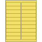 4" x 1"  Sheet Label