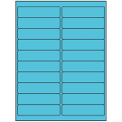 4" x 1"  Sheet Label