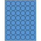 1.25" x 1.25"  Sheet Label