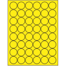 1.25" x 1.25"  Sheet Label