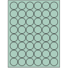 1.25" x 1.25"  Sheet Label