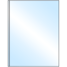 8.375" x 11"  Sheet Label