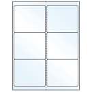 4" x 3.33"  Sheet Label
