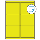 4" x 3.33"  Sheet Label