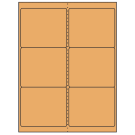 4" x 3.33"  Sheet Label