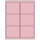 4" x 3.33"  Sheet Label