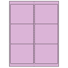 4" x 3.33"  Sheet Label
