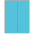 4" x 3.33"  Sheet Label