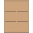 4" x 3.33"  Sheet Label