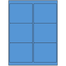 4" x 3.33"  Sheet Label