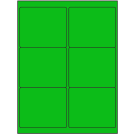 4" x 3.33"  Sheet Label