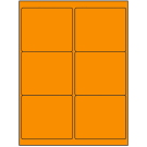 4" x 3.33"  Sheet Label