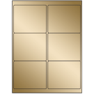 4" x 3.33"  Sheet Label