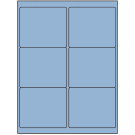 4" x 3.33"  Sheet Label