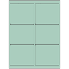 4" x 3.33"  Sheet Label