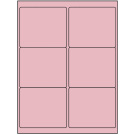 4" x 3.33"  Sheet Label