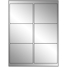 4" x 3.33"  Sheet Label