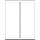 4" x 3.33"  Sheet Label