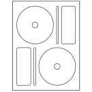 4.656" x 4.656"  Sheet Label