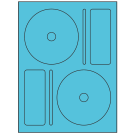 4.656" x 4.656"  Sheet Label