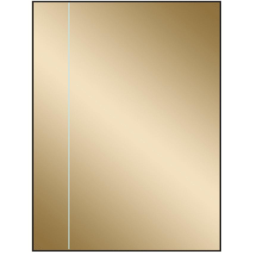 8.5" x 11" Gold Foil Rectangular Sheet Labels