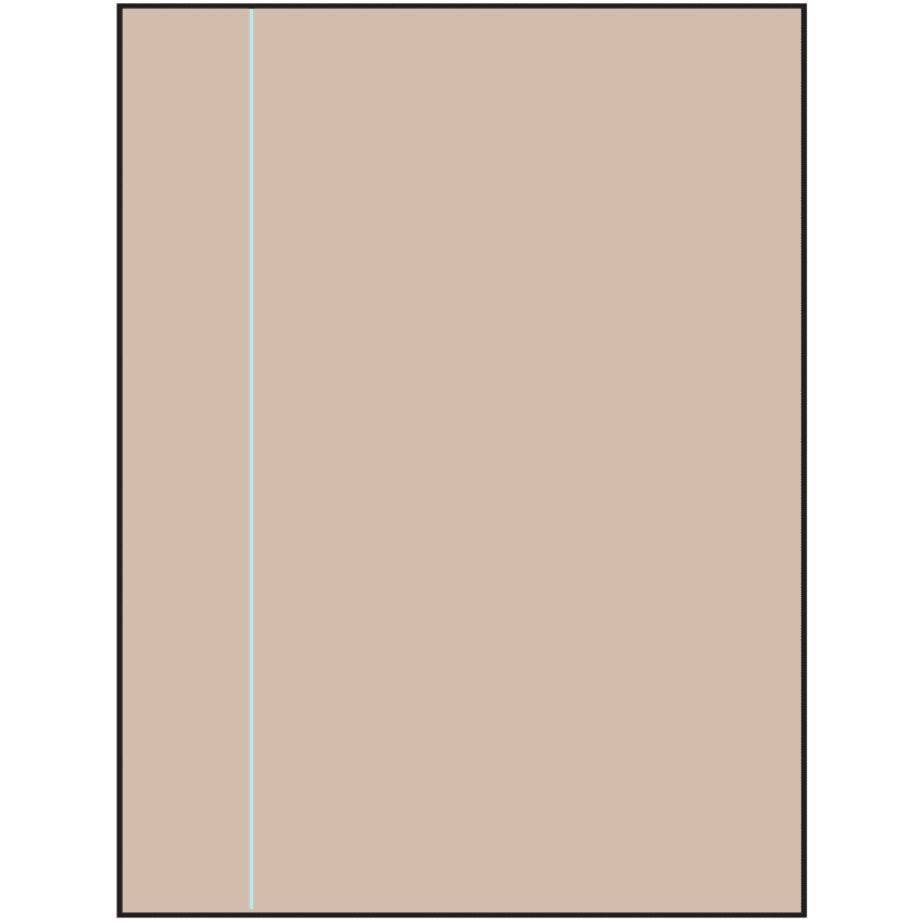 8.5" x 11" Pastel Tan Rectangular Sheet Labels