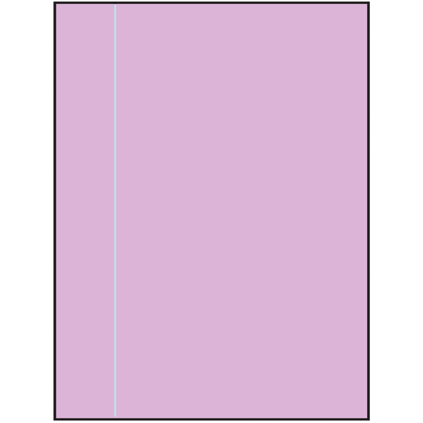 8.5" x 11" Pastel Purple Rectangular Sheet Labels