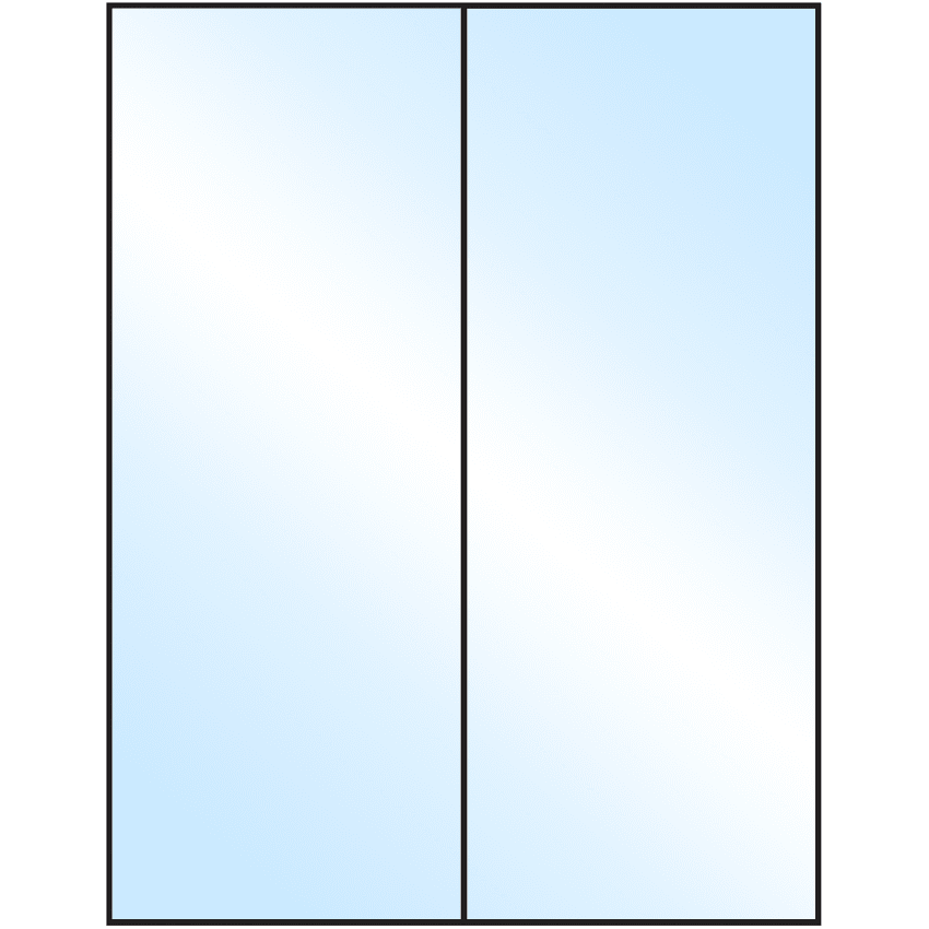 4.25" x 11" White Premium High Gloss Rectangular Sheet Labels