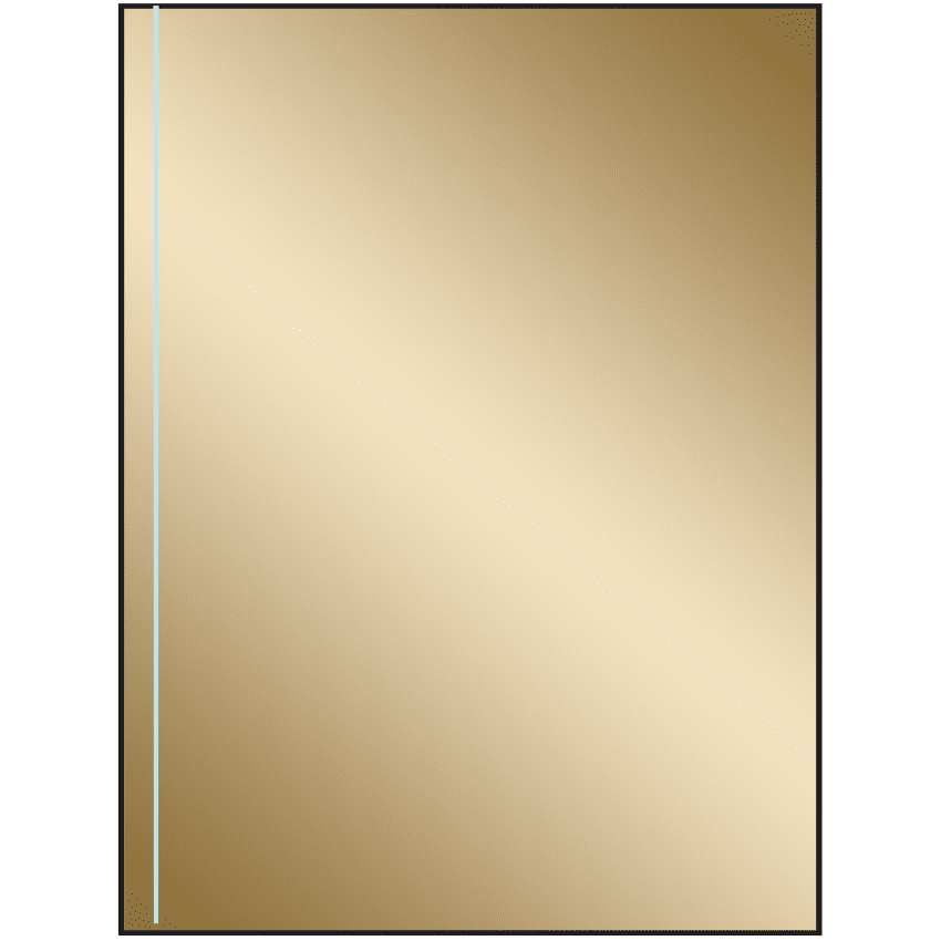 8.5" x 11" Gold Foil Rectangular Sheet Labels