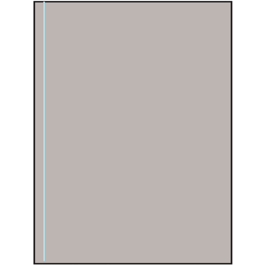 8.5" x 11" Gray Rectangular Sheet Labels