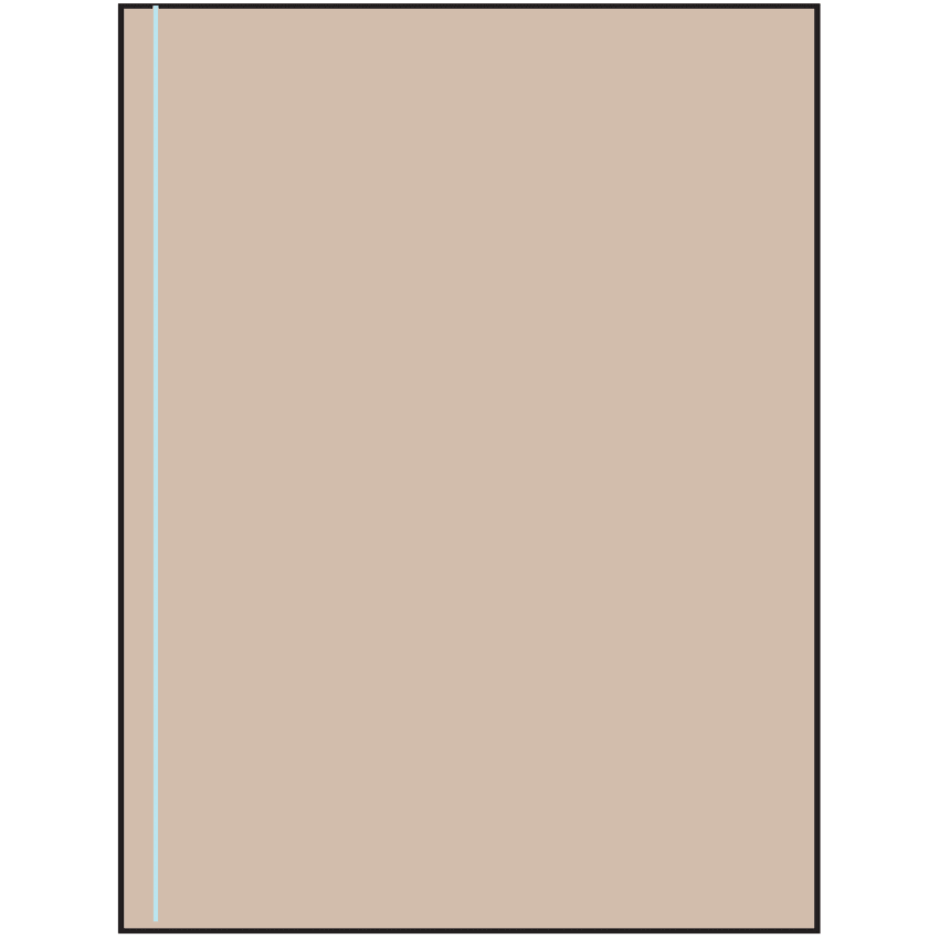 8.5" x 11" Pastel Tan Rectangular Sheet Labels
