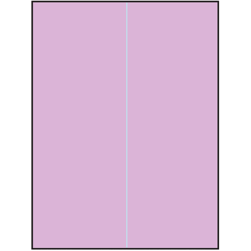 8.5" x 11" Pastel Purple Rectangular Sheet Labels