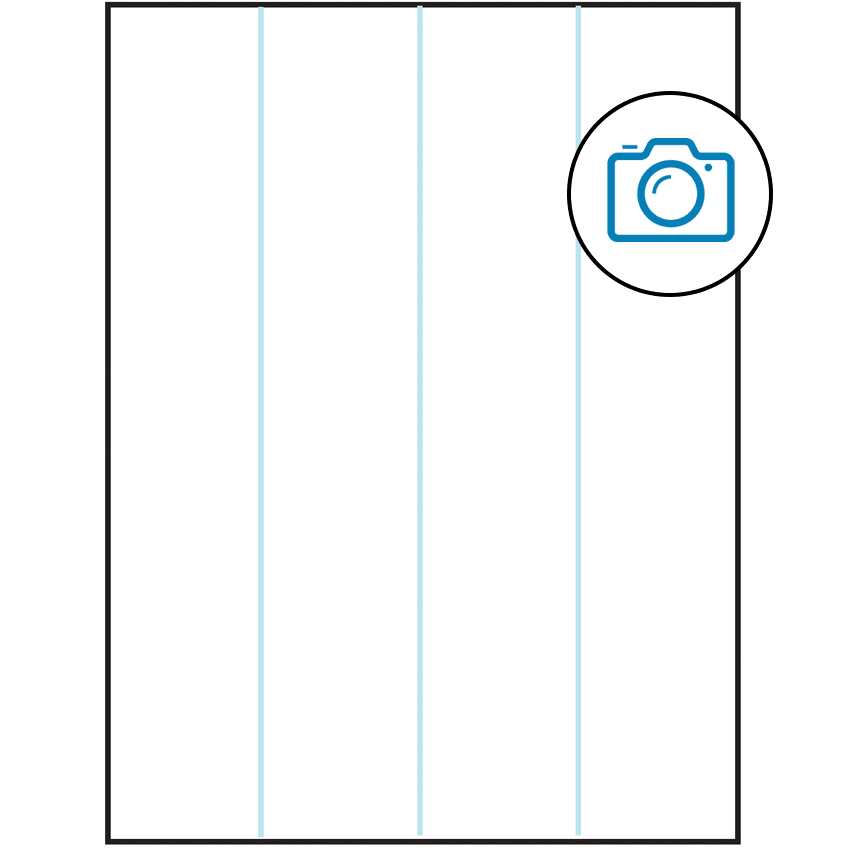 8.5" x 11" Photo Gloss Rectangular Sheet Labels