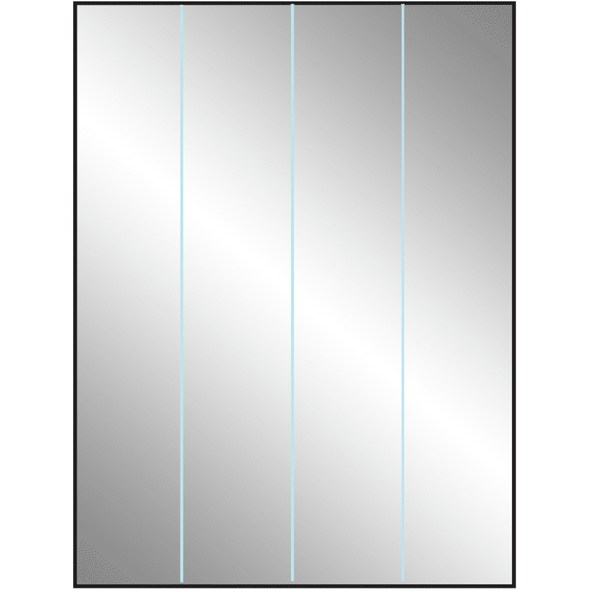 8.5" x 11" Silver Foil Rectangular Sheet Labels