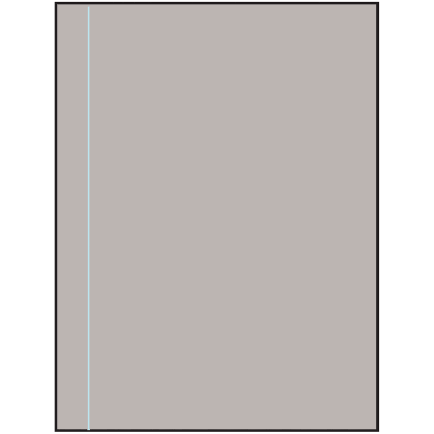 8.5" x 11" Gray Rectangular Sheet Labels