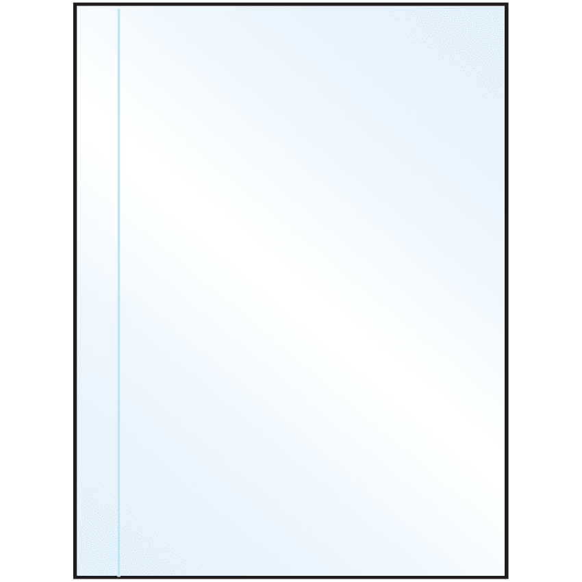 8.5" x 11" White Mid Gloss Rectangular Sheet Labels