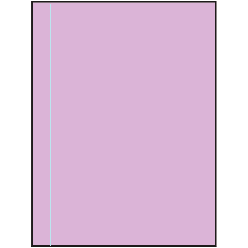8.5" x 11" Pastel Purple Rectangular Sheet Labels