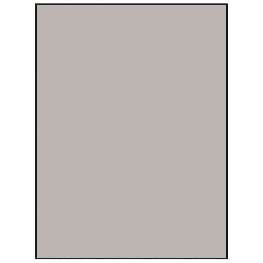 8.5" x 11" Gray Rectangular Sheet Labels