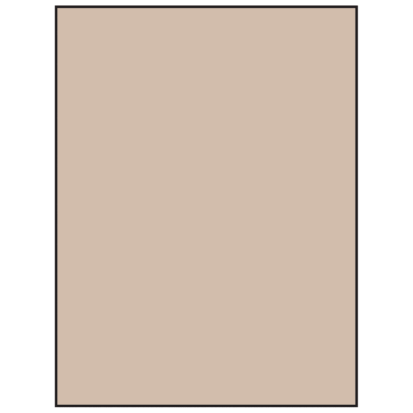 8.5" x 11" Pastel Tan Rectangular Sheet Labels