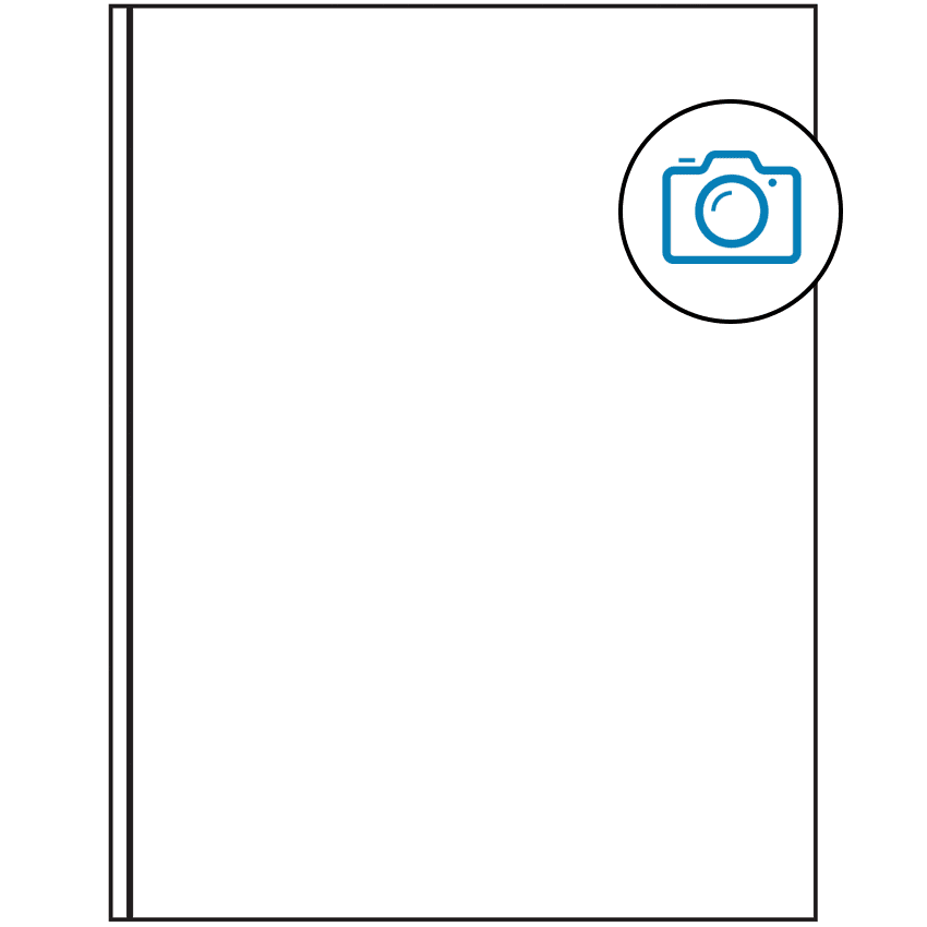8.375" x 11" Photo Gloss Rectangular Sheet Labels