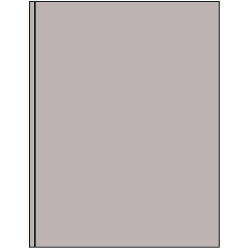 8.375" x 11" Gray Rectangular Sheet Labels
