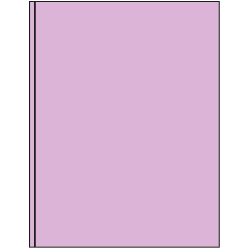 8.375" x 11" Pastel Purple Rectangular Sheet Labels