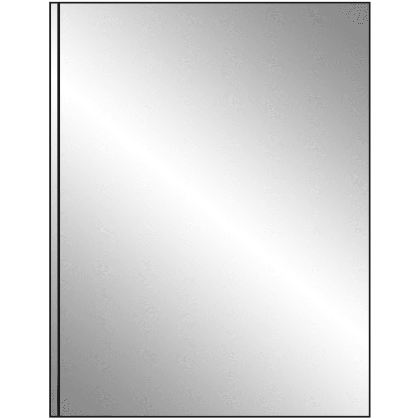 8.375" x 11" Silver Foil Rectangular Sheet Labels