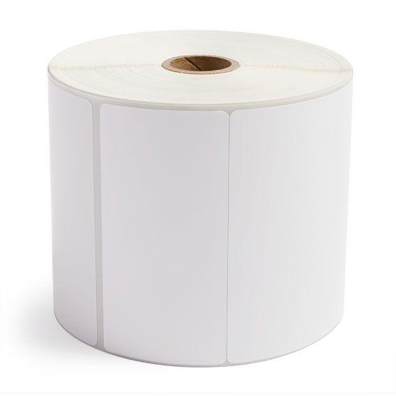 4" x 6" Direct Thermal Labels - 2" UPS Tab - 1" Core