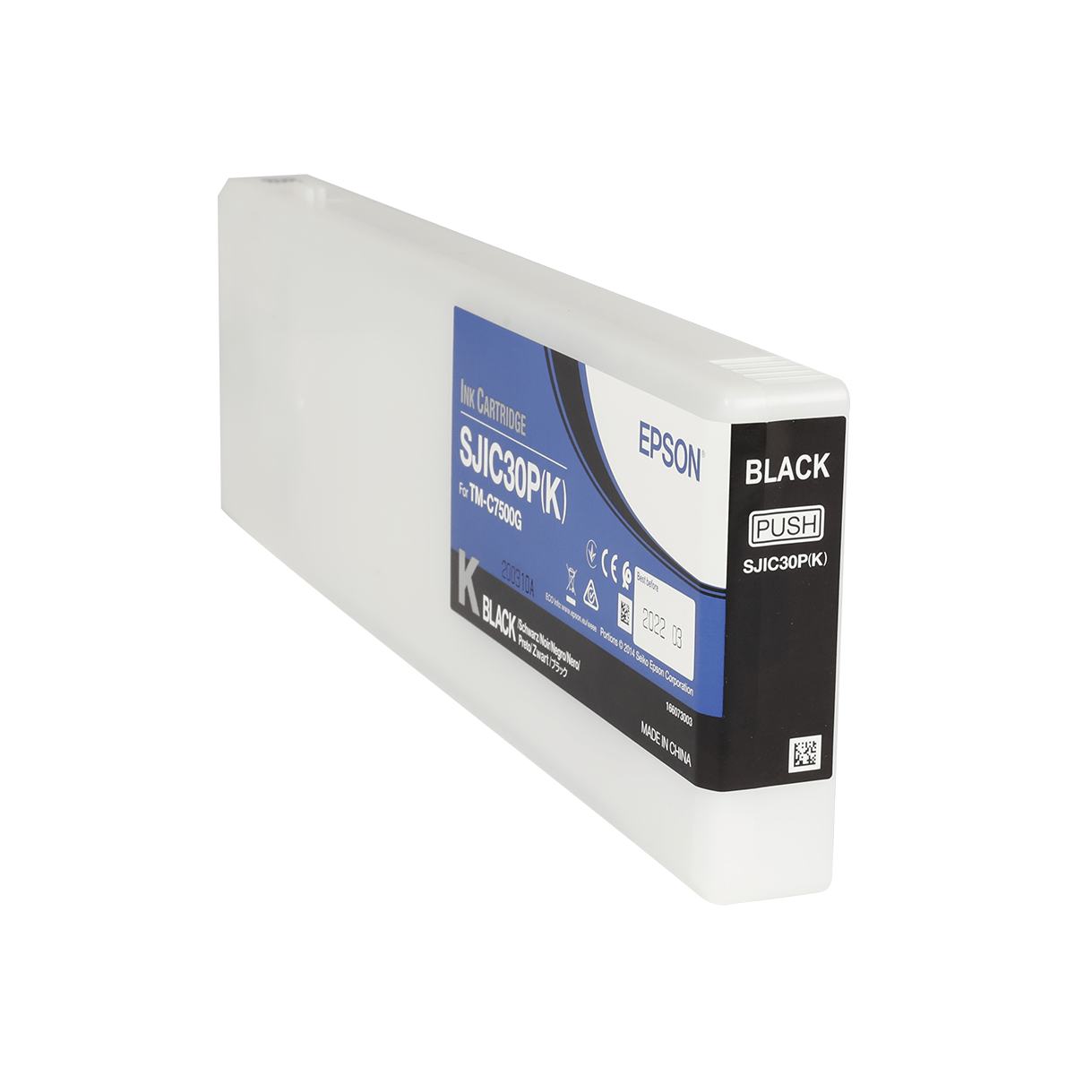 Epson SJIC30P(K) Gloss Black Ink Cartridge for ColorWorks&reg; C7500G