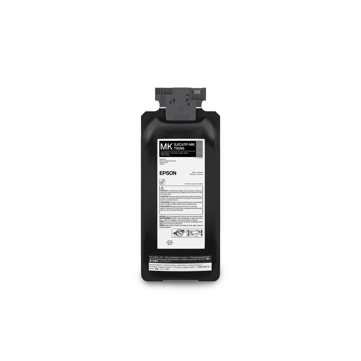 Epson SJIC47P-BK Matte Black Ink Cartridge for ColorWorks&reg; C8000